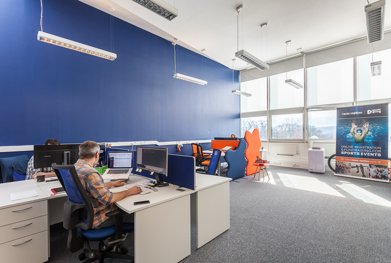 large open office in sussex innovation centre
